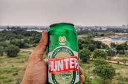 hunter - refreshingly strong beer - fooddrifter