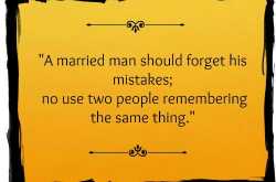 Husbands are forgetful.what\