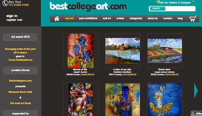 Hybrid E-com Art Startup BestCollegeArt.com Wants To Give A Platform To Budding Artists, To Launch High-end Art Portal ArtDistrict13