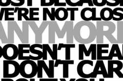 I Cannot Hate You...