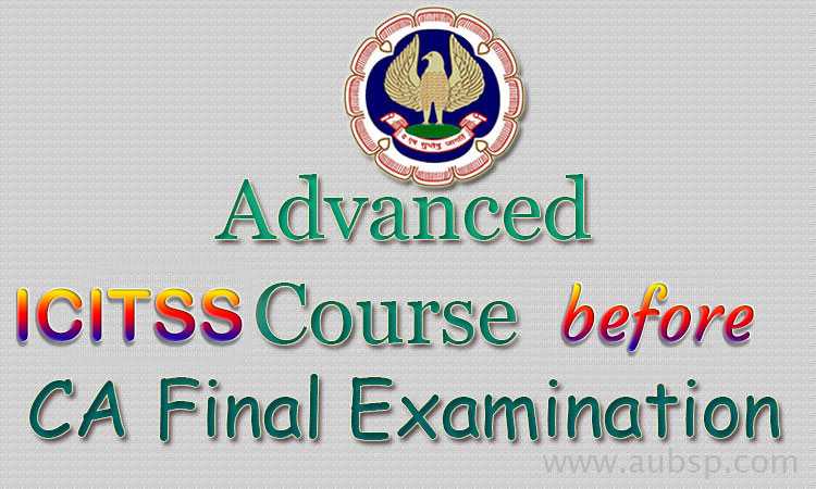 ICAI Advanced Information Technology Training ICITSS ICAI