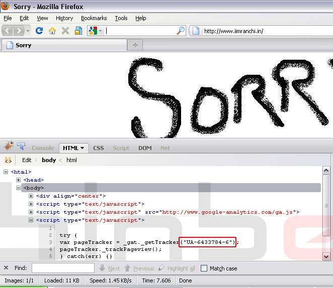 IIM Ranchi Website ( Www.iimranchi.in ) Hacked Or Not ?