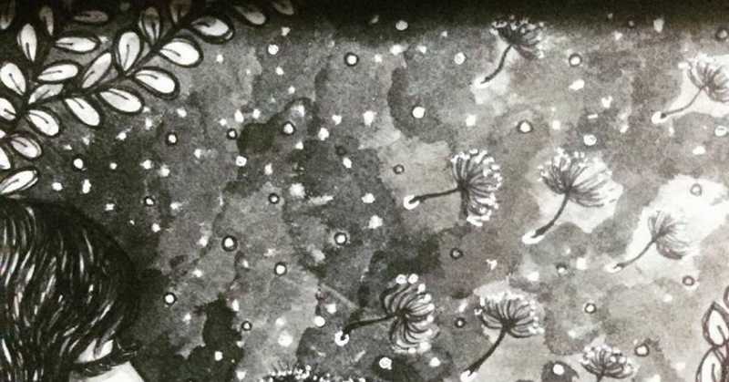 INKTOBER DAY 24 - DANDELIONS OF STARDUST