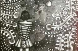 INKTOBER DAY 28 -  THE WISHING STAR