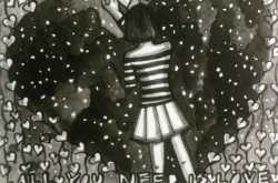 INKTOBER DAY 29 - ALL YOU NEED IS LOVE