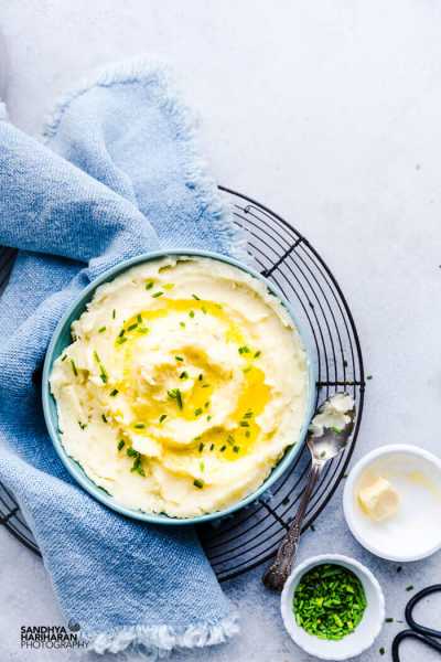 INSTANT POT GARLIC MASHED POTATOES + VIDEO TUTORIAL - Sandhya