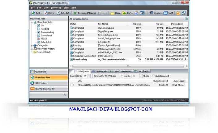 INTERNET DOWNLOAD MANAGER