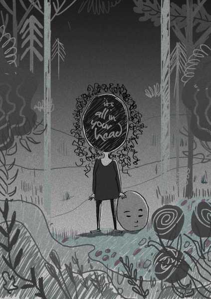 IT’S ALL IN YOUR HEAD - Mauve Moustache