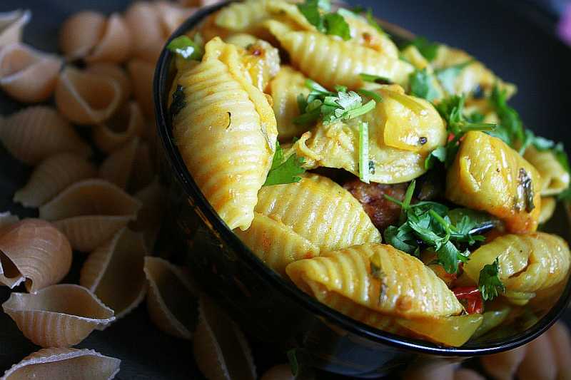 ITALIAN PASTA MEETS INDIAN SPICES!!
