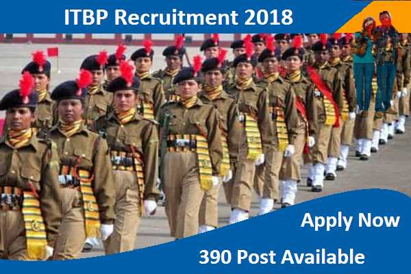 ITBP Recruitment 2018-19 Notification For Sub-Inspector Head Constable And Constable Post