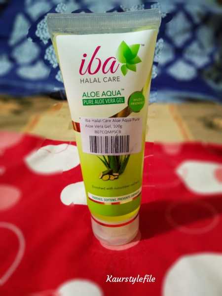 Iba Halal Aloe Vera Gel- Product Review.