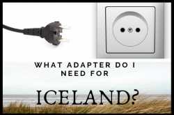 Iceland power/plug adapter - What adapter do I need for Iceland?