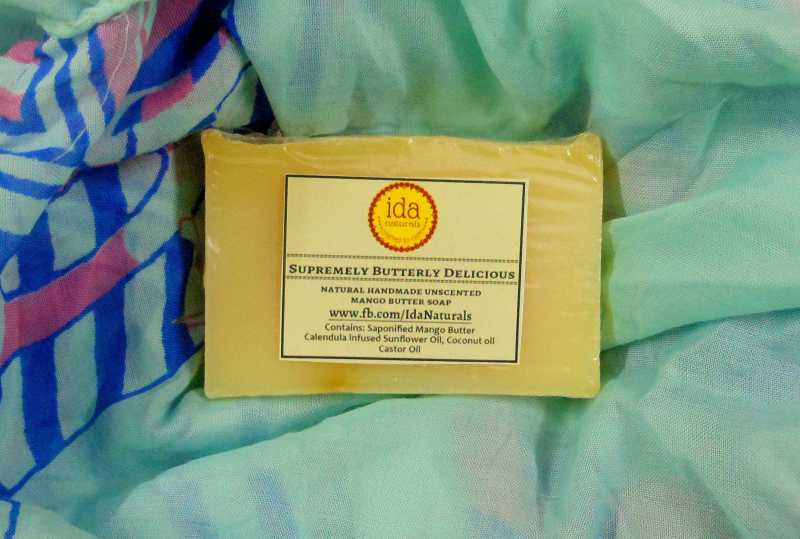 Ida Naturals Calendula Infused Mango Butter Soap Review