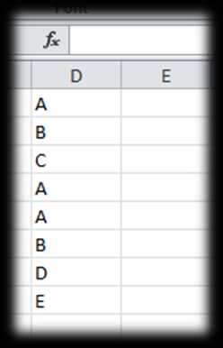 Identify Duplicate Values In A List Using "Countif"