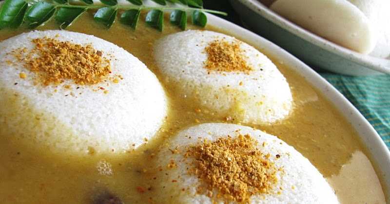 Idli Sambar Podi ... A Hearty South Indian Breakfast 