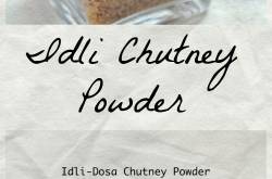 Idly-Dosa chutney powder - Spice Counter