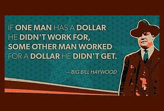 If One Man Has A Dollar | Quote Picture