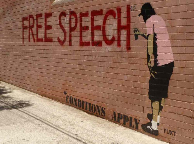 Ignominious Ways Of Freedom Of Speech