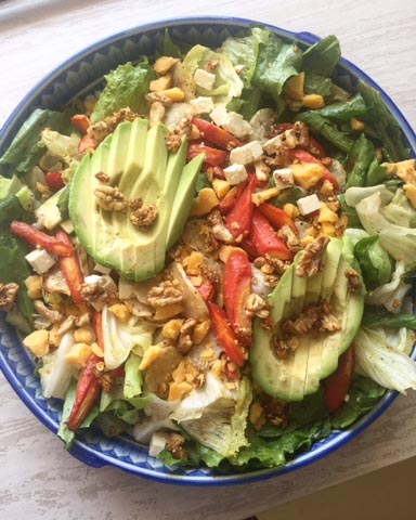 Im Back, With A Baby! (and The Perfect Summer Salad) - Joie De Vivre