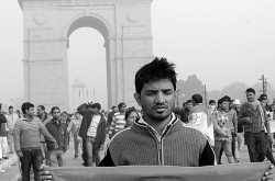 Images from India Gate - When protest meets mobs