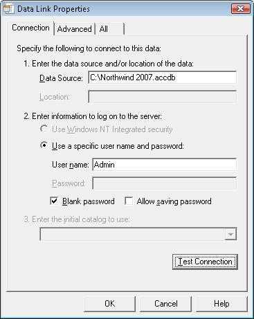 Import 2007 Access File (.accdb) To SQL Server
