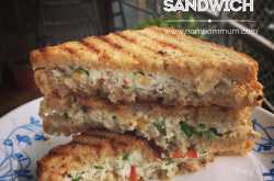 In Love with Paneer - Part 03 {Super easy paneer grill sandwiches}