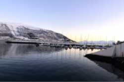 In Tromsø, floored by the northern lights