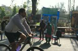 In the art Street market 