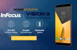 InFocus Vision 3 Launched Get To Know Price, Specificaion: Full View Display, 2GB RAM » UnbiasedTechy