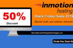 InMotion hosting Black Friday Deal 2019 - Cyber Monday Sale (50% OFF)