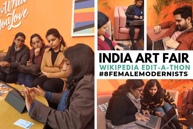 India Art Fair Wikipedia Edit-a-Thon 2019 | The Heritage Lab