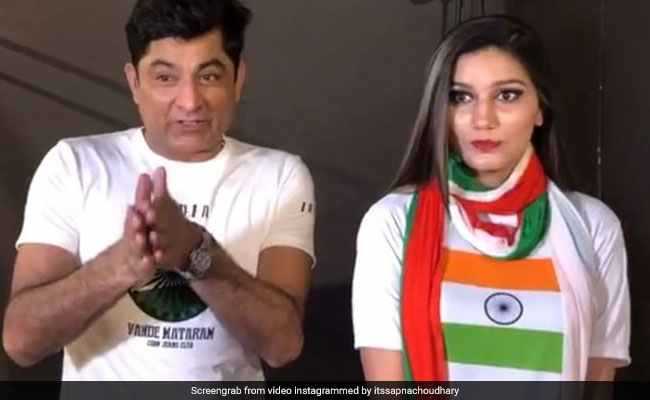 India Independence Day 2018: Sapna Chaudhari Worn Tricolor, Jai Hind Slogans Thrust Out Loud ...