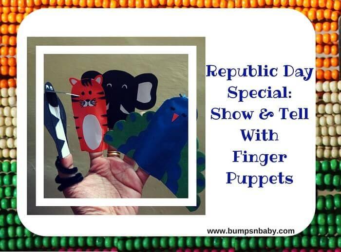 India Republic Day Craft For Kids - 4 National Animals Show And Tell