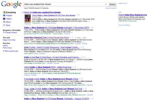 India Vs New Zealand Cricket Live Stream Online