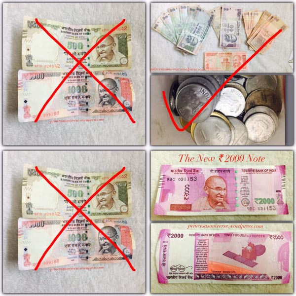India’s Money Crisis (BYE ₹500 And ₹1000, Hello ₹2000) - Tips, Free Cash And E Cash