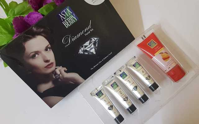 Indian Beauty Network: Astaberry Diamond Facial Kit Review!