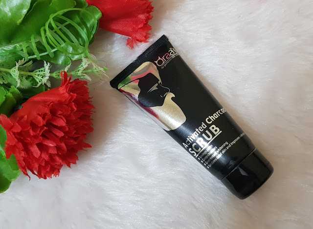 Indian Beauty Network:  Qraa Men Activated Charcoal Scrub Review!