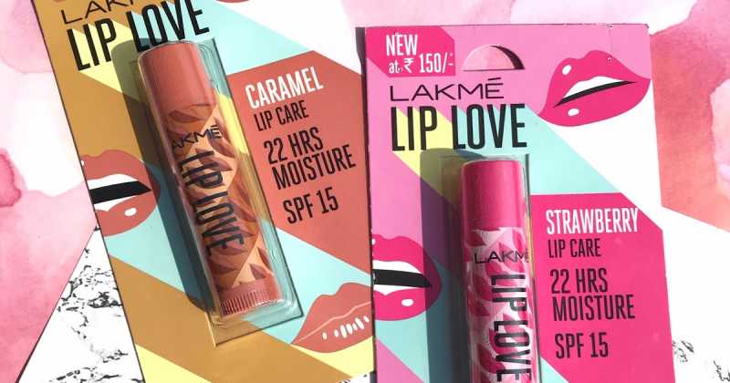 Indian Budget Beauty Blog | Indian Makeup & Beauty Blog: Lakme Lip Love Chapstick Review | Strawberry, Caramel