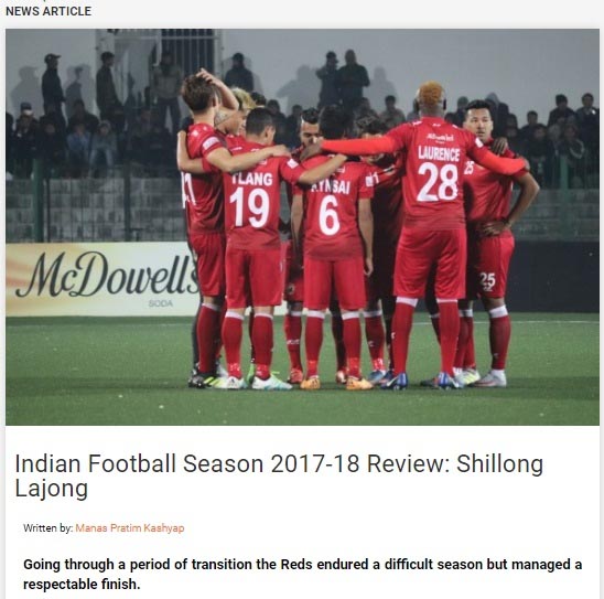 Indian Football Season 2017-18 Review: Shillong Lajong
