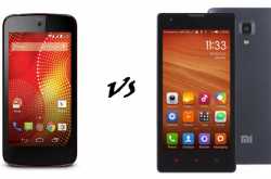 Indian MICROMAX CANVAS A1 Andriod One vs Xiaomi Redmi 1S