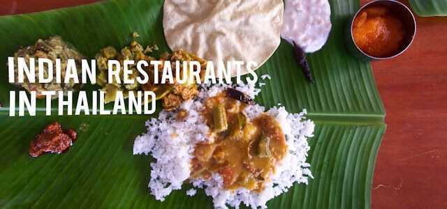 Indian Restaurants In Thailand