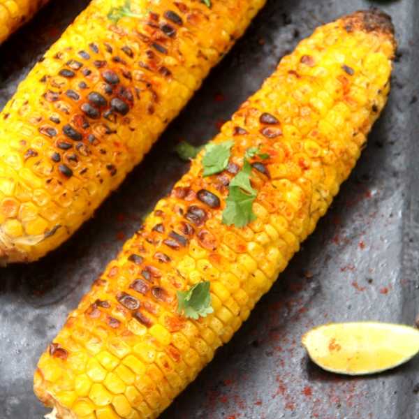 Indian Spiced Corn On The Cob - Spice Chronicles