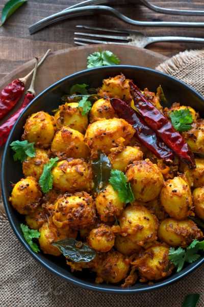 Indian Spicy Masala Baby Potatoes Recipe