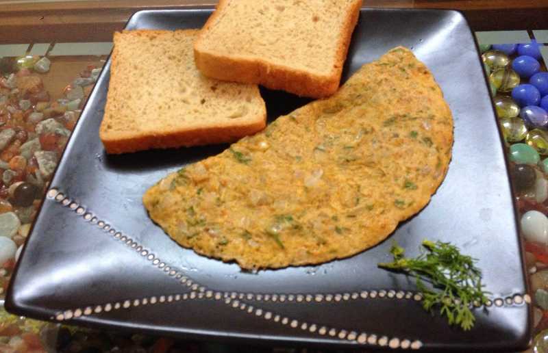 Indian Style Masala Omelette Recipe