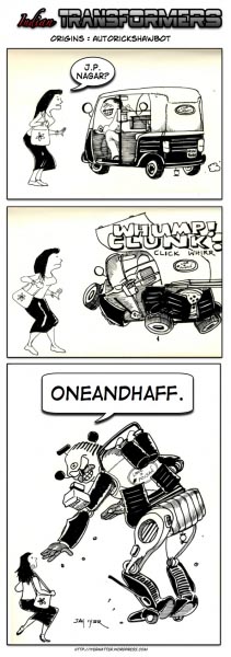 Indian Transformers : AUTOrickshawBOT