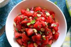 Indian Watermelon Salad | Watermelon Mint Salad - Blogexplore