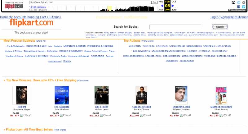 Indian Websites Take The #10YearChallenge - Nair Tejas Dot Com