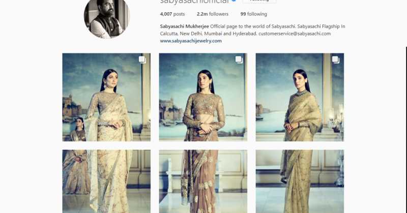 Indian Fashion’s Tryst With Instagram: Sabyasachi And House Of Masaba 