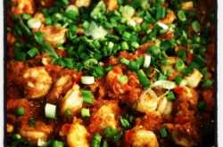 Indonesian spicy-sweet&sour prawn curry