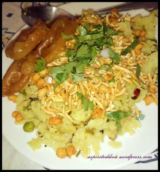 Indori Poha..Yum! :P